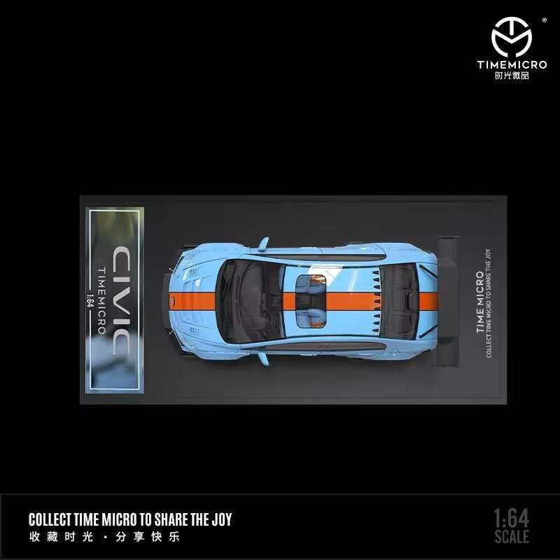 Amazon | 1/64 timemicro civic type R fd2 ホンダ シビック gulf