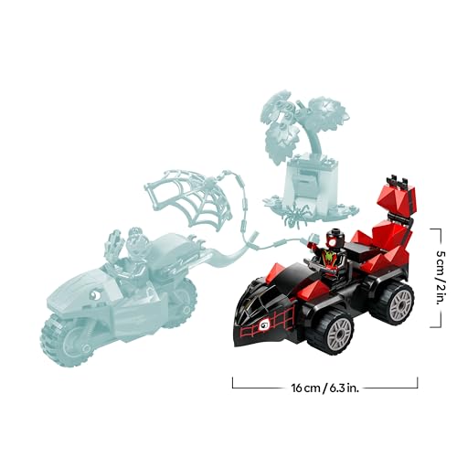 Image of LEGO Marvel Spidey and His Amazing Friends Spin and Electro Dinosaur Vehicle Chase 11198 Building Blocks Toys for 4+ Gift for Boys and Girls