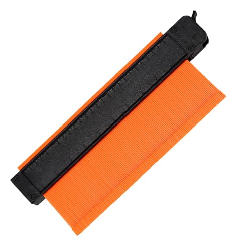 Tile Profile Gauge | Tile Flooring Contouring Ruler With Inch And CM Scales - Carpenter Measure Tools For Home Improvement, Woodworking, Flooring, Tilling