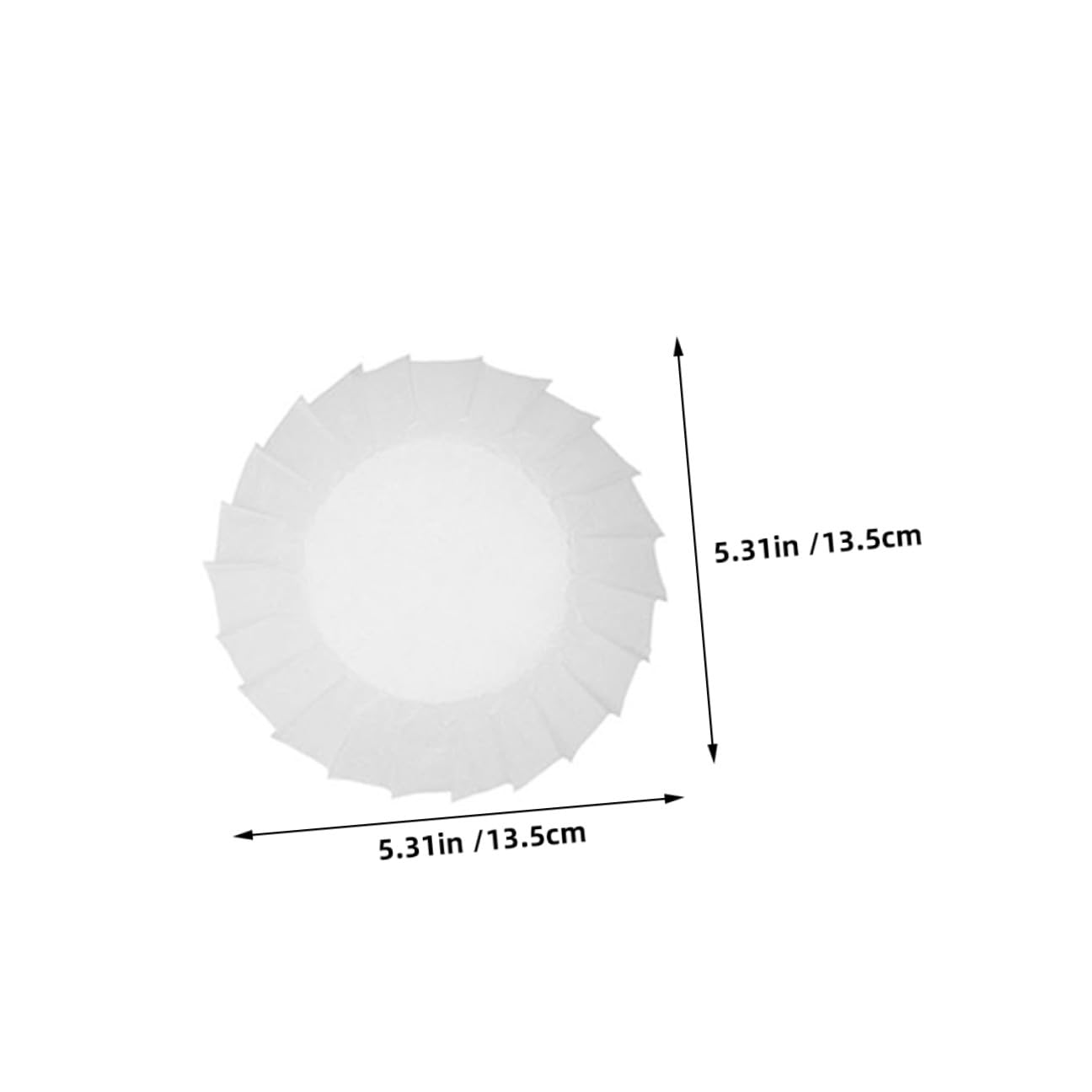 Hohopeti 100piezas Papel de Horno para Tartas Moldes Redondos Resistentes al Aceite Papel Pergamino Desechable para Freidora de Aire y Bandejas para Hornear para Hornos y Cupcakes