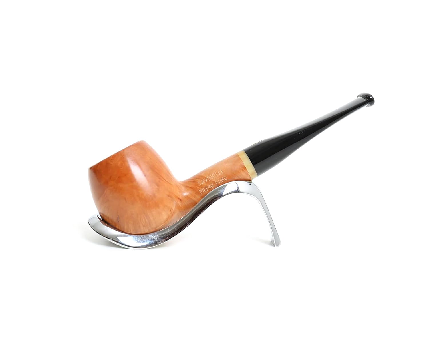 Fajka Savinelli First Smoke (207, 9 mm) - Model Apple - Naturalne gładkie wykończenie wrzośca