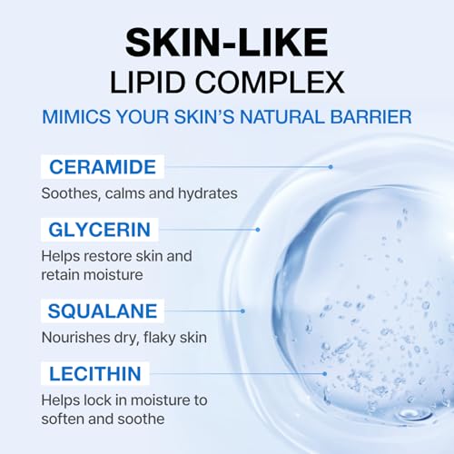 Physiogel Face and Body Lotion, Korean skin care, Provides 72 hrs of Hydration for Dry Sensitive Skin, Fragrance-Free, Non-Comedogenic, Dermatologist-Tested, Ceramide, Squalane. - Image 6