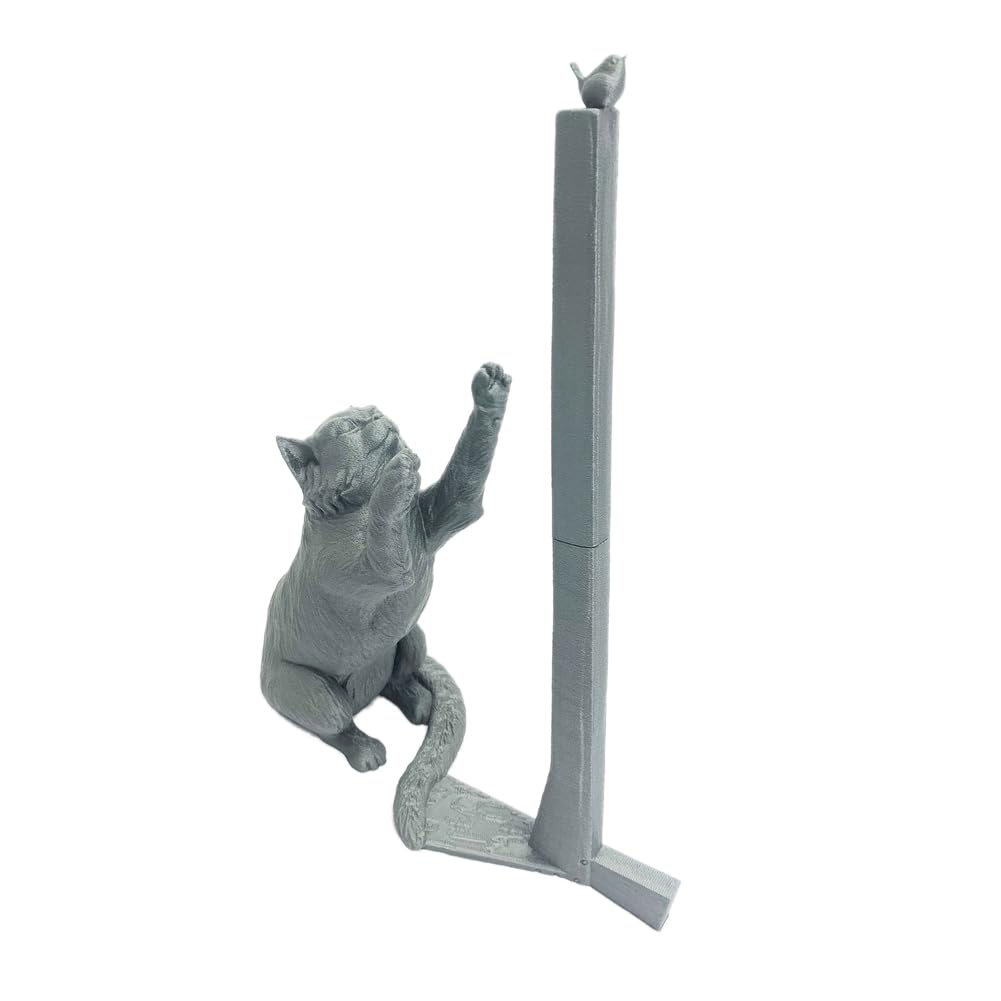 CTRLZS Cat Paper Towel Holder,Countertop Paper Towel Holder,Cat Paper Organizer,Cat Paper Towel Stand for Kitchen Decoration A