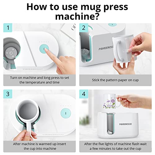 Pioneerworks MUG PRESS-1 Press Machine, Automatic Heat Cup Press thumb #2