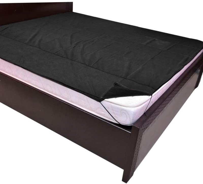 Maysha Baby Plastic Sheet/Bed Protecting Mat/Rubber Sheet/Mattress Protector, Waterproof Bed Sheet (75x72 inch) PVC
