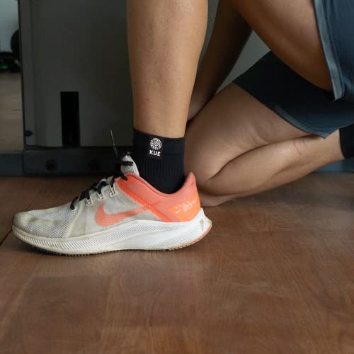 Image of KUE Athletic Essential Kit | Sports Kits For Men Women | Kit Set For Men | Badminton Kit Gym Kit Football Kit Cricket Kit Combo Set (GymKit-Black, S /M)