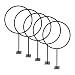LIOOBO Display del Supporto a Sfera Sportivo da 10 Pezzi per Sfera di Medicina Pallacanestro Pallavolo Portapacchi di Calcio