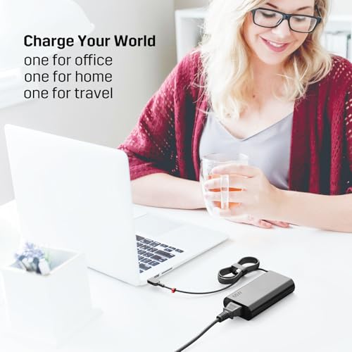 Image of 2026 Slim 65W USB C Laptop Charger Compatible with Lenovo Thinkpad T14 T14s T15 T16 X1 Yoga 7i Chromebook Type C AC Power Adapter Supply Cord