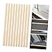 OSOLADY 10pcs Casement Window Screen Trim Molding Strip Decor Window Pane Wall Decor Wooden Molding Trim