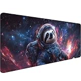 Sloth Gaming Mouse Pad Fantasy Planet Space Galaxy Funny Mousepad XL Large Gaming Mouse Pad Laptop Keyboard Mat Desk Pad 31.5"x11.8" Office Computer Keyboard Laptop Home