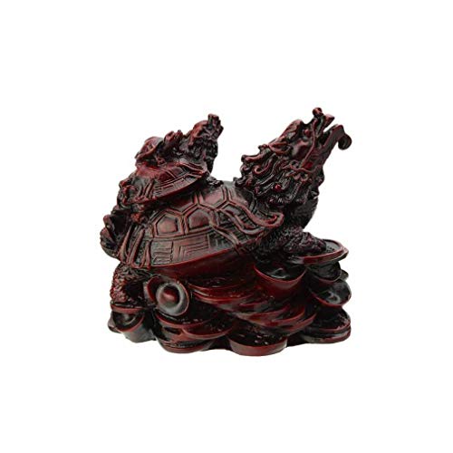 lachineuse – Drachenschildkröte-Statuette – Feng-Shui-Figur –...
