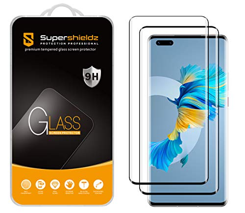 (2 Pack) Supershieldz Designed for Huawei (Mate 40 Pro) Tempered ...
