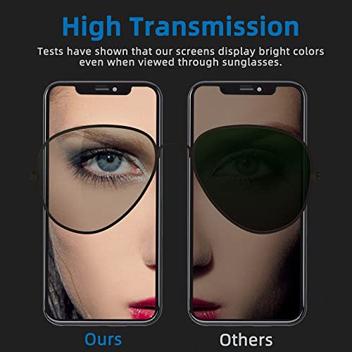 For Iphone Xs Lcd Screen Replacement Kit, Foobong 3D Touch Screen Repair Display Digitizer Full Assembly With Waterproof Adhesive+Complete Repair Tools 5.8Inch Black #TOP5