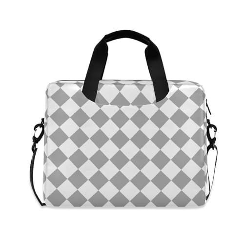 Funda rígida para portátil 15.6" gris con asa y correa miniatura 1