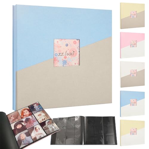 ましかくアルバム 378枚大容量 9面ポケット 6カラー 写真アルバム ポケット 42ページ フォトアルバム 真四角アルバム 卒業記念集 赤ちゃん写真集 結婚式 誕生日 プレゼントのサムネイル