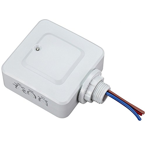 MACLEAN MCE137 - Detector de Movimiento por microondas con Sensor crepuscular