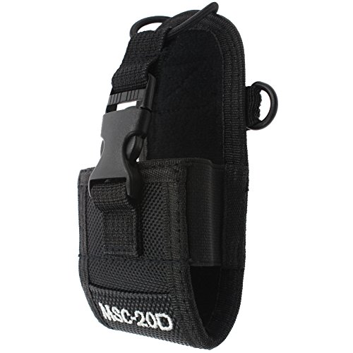Aoer New Multi-Function Black Msc-20D Nylon Bag Pouch Holster Case For Baofeng Motorola Kenwood Radio #TOP2
