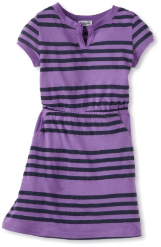 Vestido capri a rayas para niña ideal para paseos veraniegos en la playa