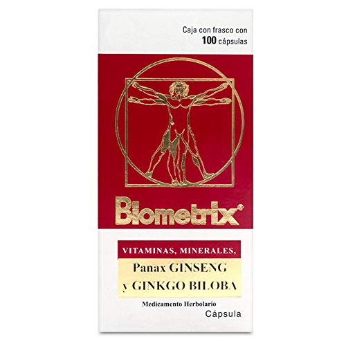 vitaminas capsulas Marca Biometrix