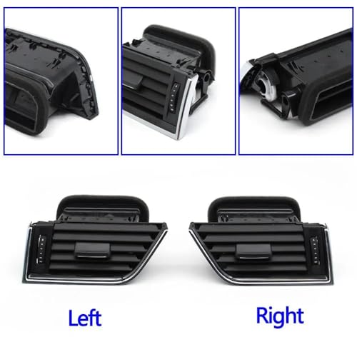 Rejilla de ventilación frontal para Octavia 3 A7 con tablero MK3 2015-2021 5