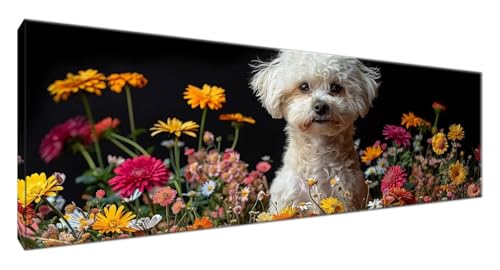 Diamond painting de grand format 180x60 pour s'initier facilement au cristal art
