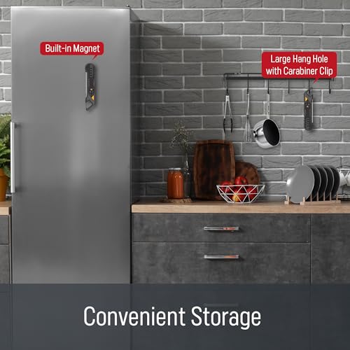 christmas gift for dad  professional meat thermometer instant read food thermometer with waterproof design backlight amp holdminmax  perfect bbq grill amp kitchen gadget for men husband chef