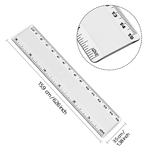 Snapklik.com : Color Plastic Ruler Straight Ruler Assorted Color Ruler ...