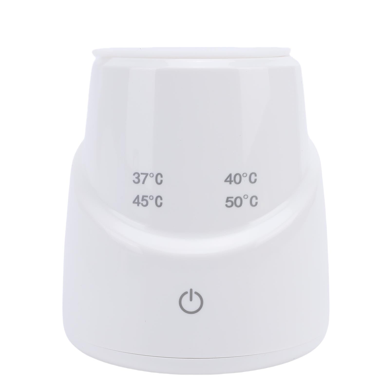 YWBL-WH Scaldabiberon Portatile, Scaldalatte Riscaldato Tramite USB per Latte Artificiale, Batteria da 4500 MAh per Alimentazione Notturna e Viaggi