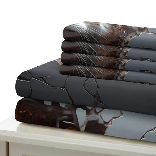 Parure de lit veau hypoallergénique microfibre douce - 7