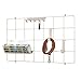 Price comparison product image iDesign Grid Wall Storage for Modular System, Compact Metal Wire Memo Board for Combining with Hooks, Baskets and Other Accessories, Modern Wall Grid, Matte Silver