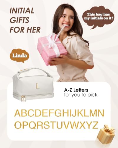 Vogewood Gift Ideas for Teen Girls-Make Up Bag, Gift for College Girls — view 6