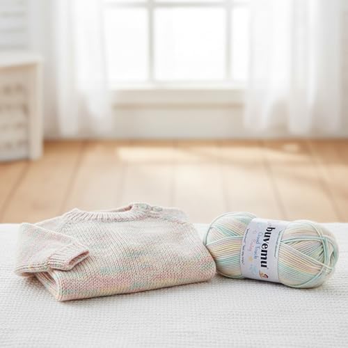 Image of Cloud Touch Baby DK Yarn for Crochet & Knitting, Multi - No.5