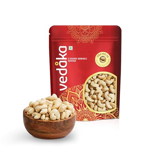 Image of Amazon Brand - Vedaka Premium Cashews (Grade W240) | 500 g | Gluten Free & Plant Based Protein | Premium Kaju Nuts, Dried