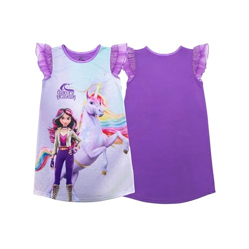 Unicorn Academy Girls Nightgown Soft & Cute Pajamas for Kids UNICORN BUDDY 10
