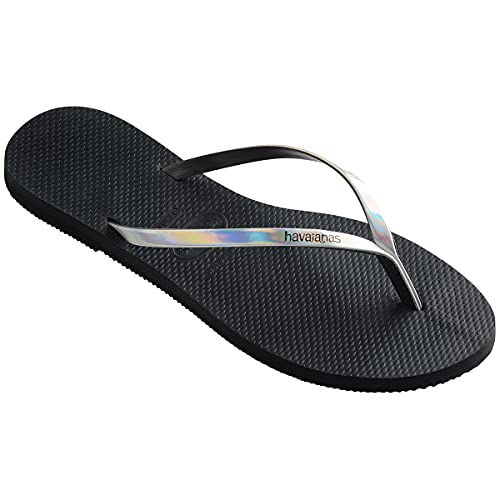 Rasteira You Metallic, Havaianas, Feminino, Novo Grafite, 35/36