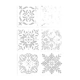 Utilisez ces pochoirs de fleurs pour la peinture sur le mur pour créer de beaux motifs de pétales de fleurs pour la décoration, les cadeaux ou les occasions spéciales à la maison