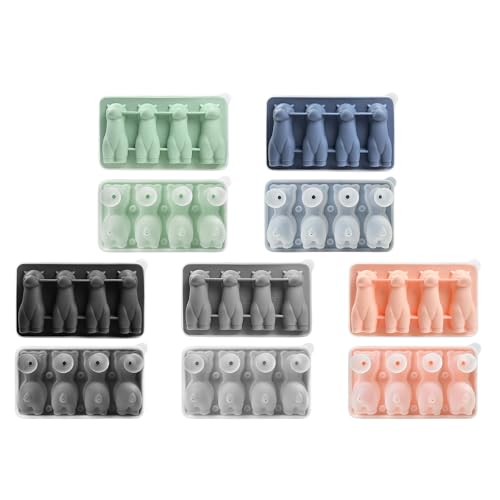 Molde de silicona para hielo con forma de alpaca miniatura 5