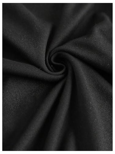 SweatyRocks Girl's Off the Shoulder Tops Bell Sleeve Ruched Asymmetrical T Shirt with Scarf3