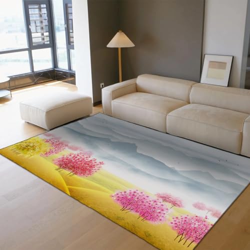 Tapis antidérapant salon 60x120cm lavable sans mue