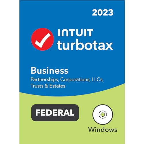 Intuit Turbotax Business 2023 [Pc Disc] cover
