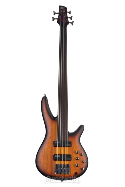 Amazon | Ibanez アイバニーズ/Bass Workshop SRF705-BBF Brown Burst