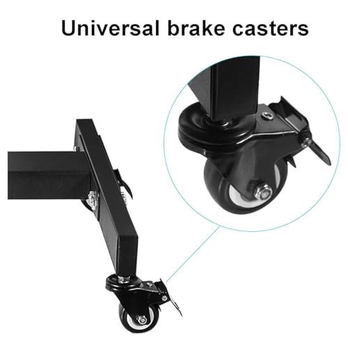 Soporte móvil para TV con ruedas ajustable 32-65 pulgadas miniatura 6