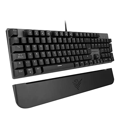 Phoenix MK1 Elite Teclado Gaming Mecánico | RGB configurable | Switches Brown Premium | Anti-Ghosting & macros | Reposamuñecas magnético | USB | Español - imagen 3