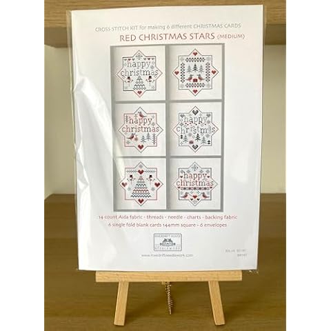 Cross Stitch Card Kit for Christmas Greetings Cover