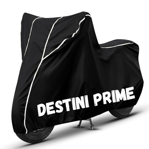 Image of Bike Cover for Destini Prime 100% Waterproof, Dustproof & Scratch Resistant| Fully Bottom Elastic UV Resistant Heavy Duty Body Cover | All Weather Outdoor Use