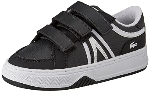 Lacoste Unisex Niño L001 222 1 SUI Zapatillas, Negro y Blanco,...