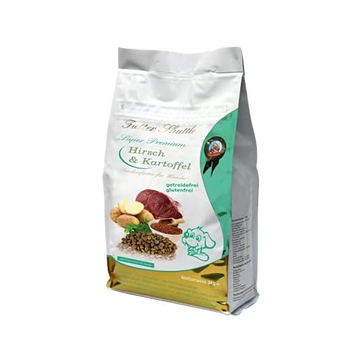 Futter Shuttle Hundefutter Hirsch & Kartoffel 10 kg