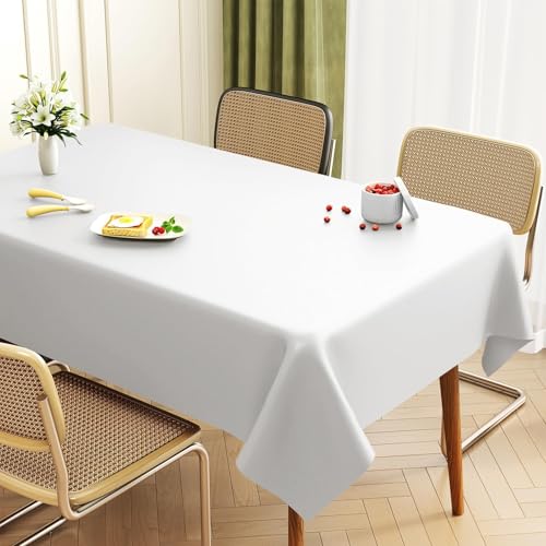 Uniclife Nappe rectangulaire en plastique imperméable, résistante à l'huile et aux taches,...
