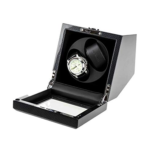 Cajas de almacenamiento para 2 relojes automáticos con carga autónoma a batería