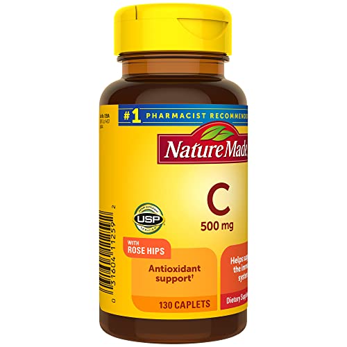 Nature Made 1259A Vitamin C 500 Mg With Rose Hips, Dietary Supplement thumb #6